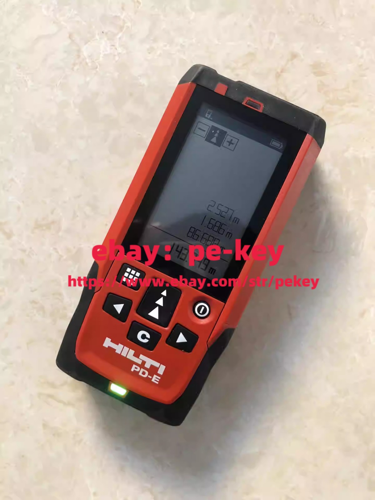 Hilti - PD-E Laser meter Laser range meter PD-E Free Shipping#pe