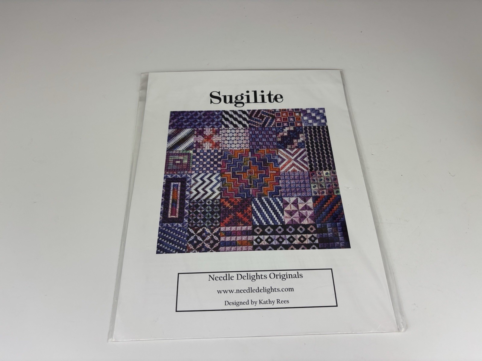 Needle Delights Originals Sugilite Needlepoint Pattern 1S