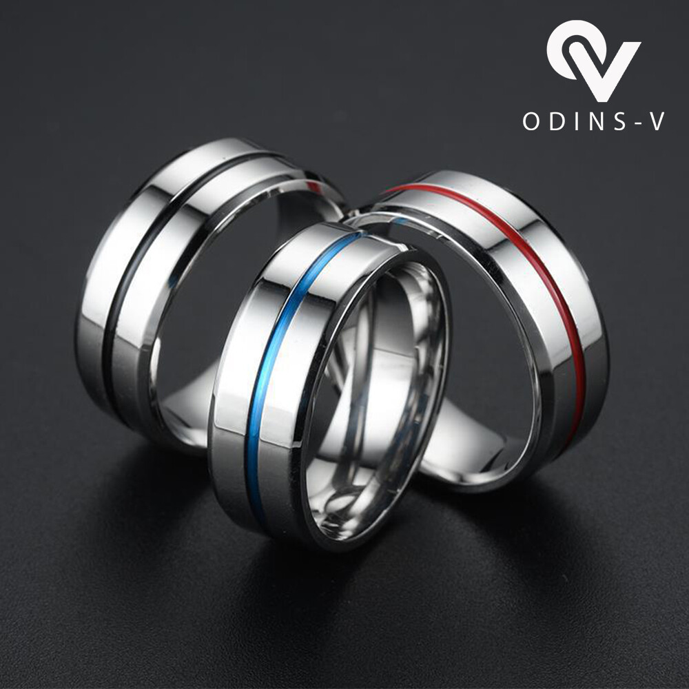 Fashion Mens Women Wedding Band Silver Celtic Dragon Titanium Steel Minimal Ring