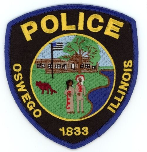 ILLINOIS IL OSWEGO POLICE NICE SHOULDER PATCH SHERIFF