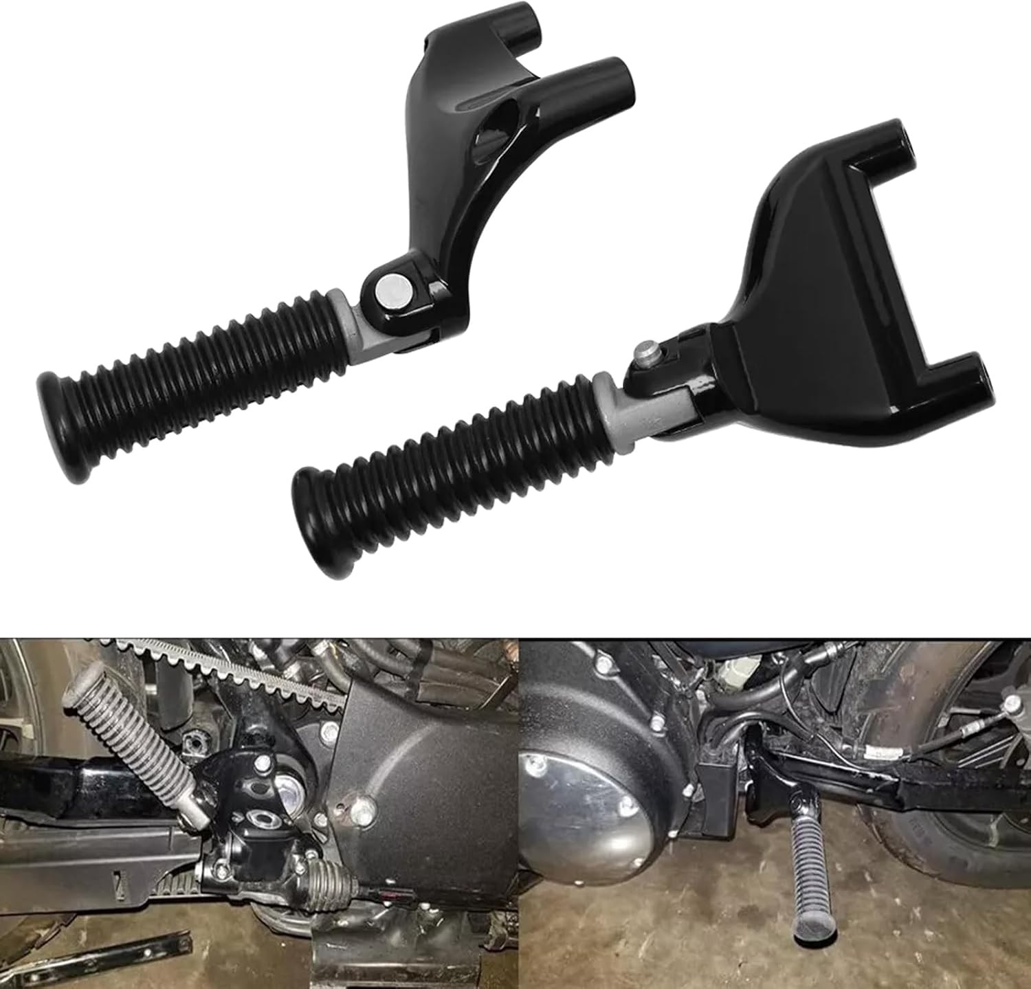 Passenger Rear Foot Peg Mount Fits For Harley Sportster 1200 Custom XL1200C