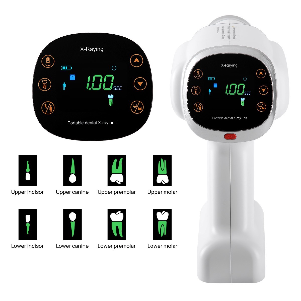Portable Dental Digital X Ray Machine Unit High Frequency without Scatter Shield