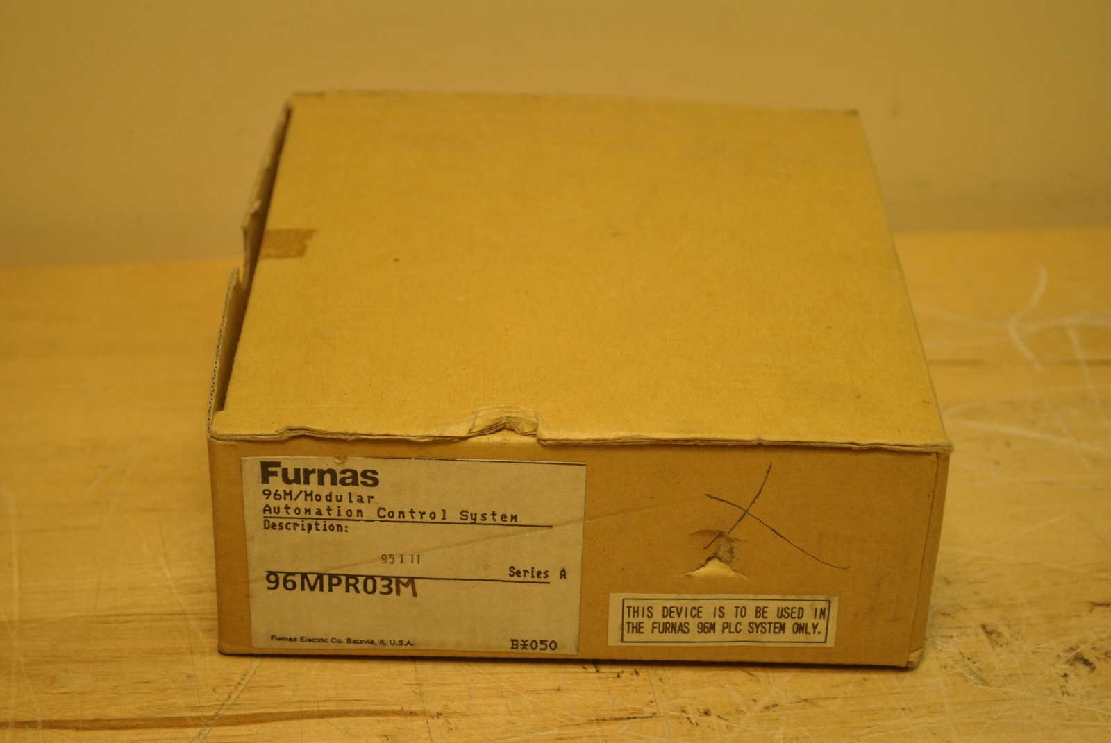 Furnas 96MPR03M Ser. A Modular Automation Control System