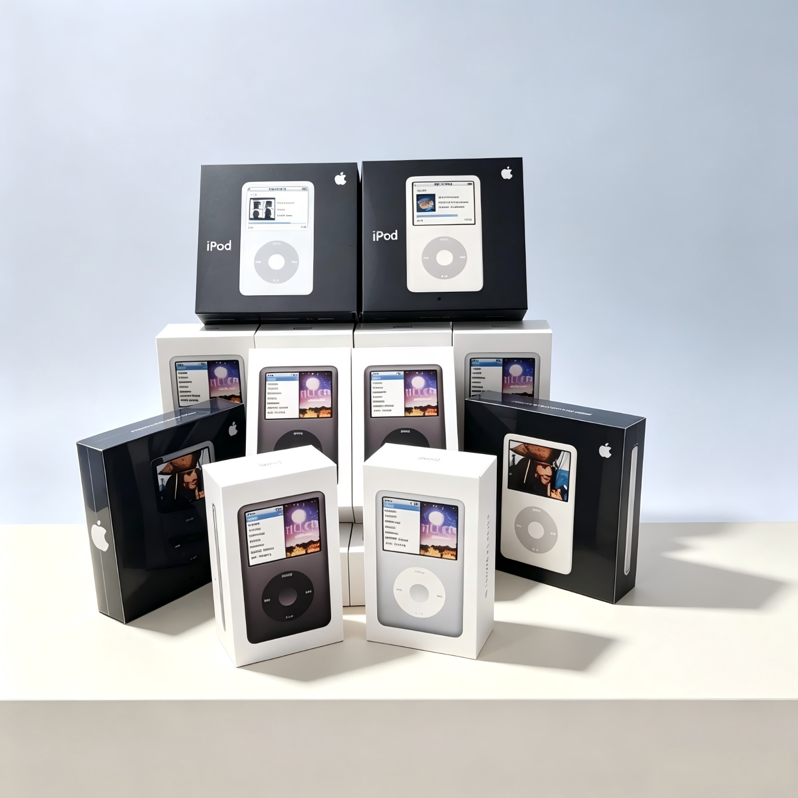 New Sealed iPod Classic 5th 6th 7th 30GB 60GB 80GB 128GB 256GB 512GB 1TB Modded