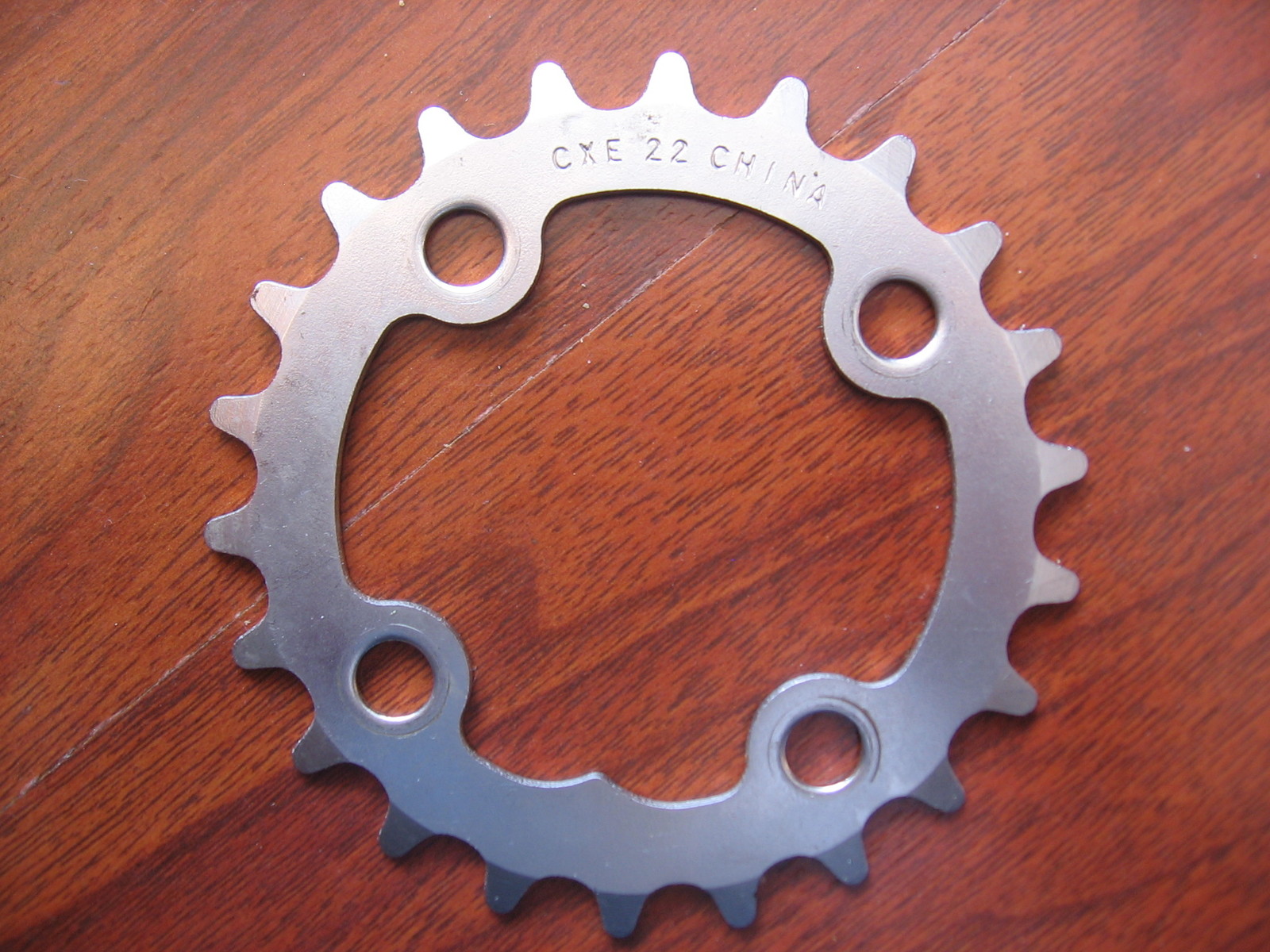 22T TOOTH NON RAMPED CHAIN RING 4 BOLT 65 BCD