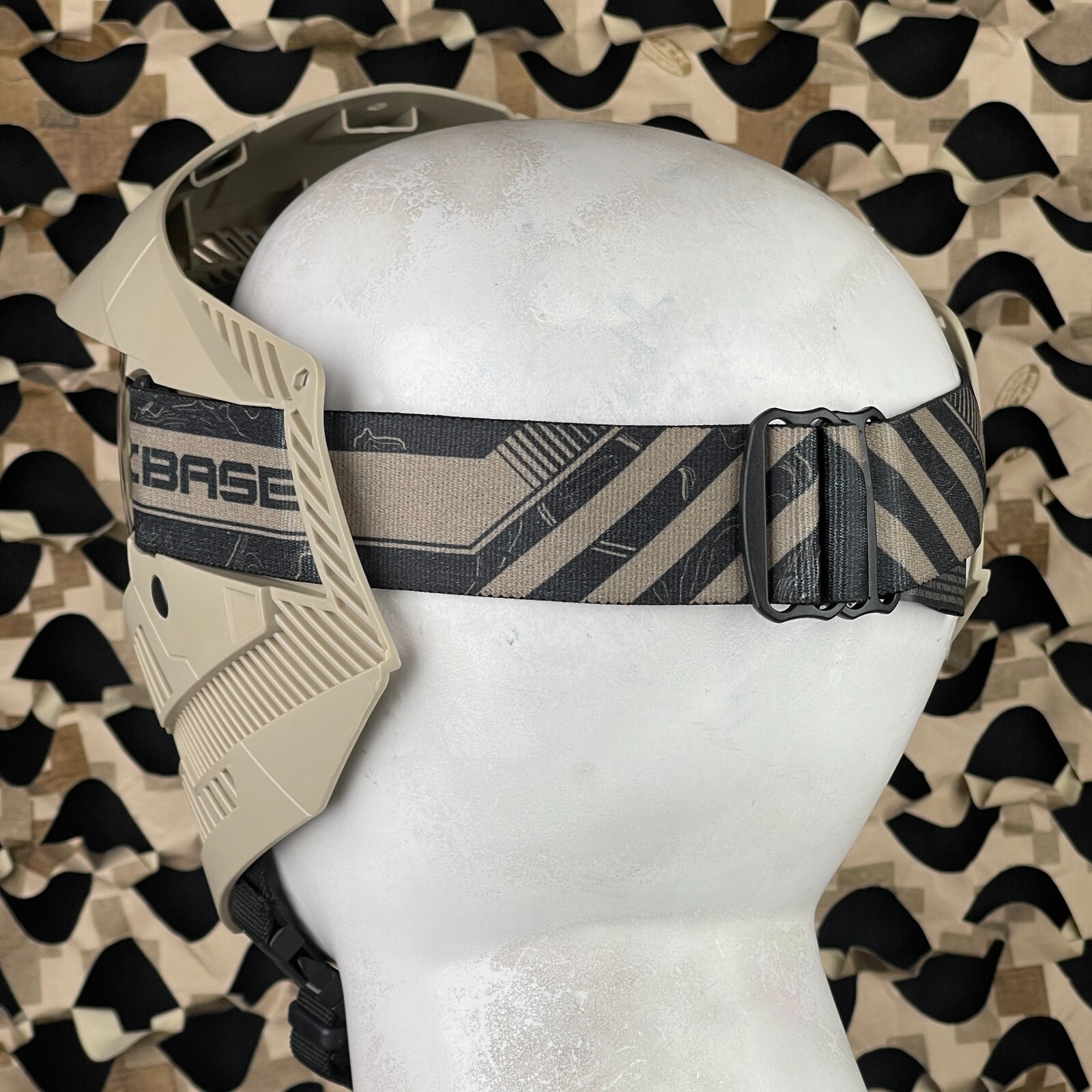 NEW Base GS-O Paintball Mask - Tan