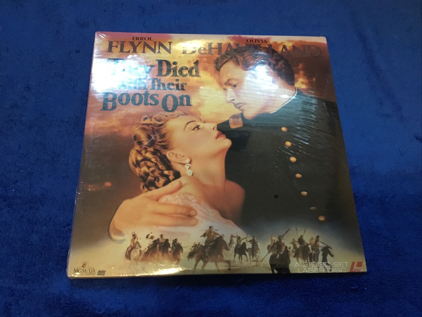 They Died With Their Boots On 1942, Errol Flynn, Olivia deHavillan, Extend Play