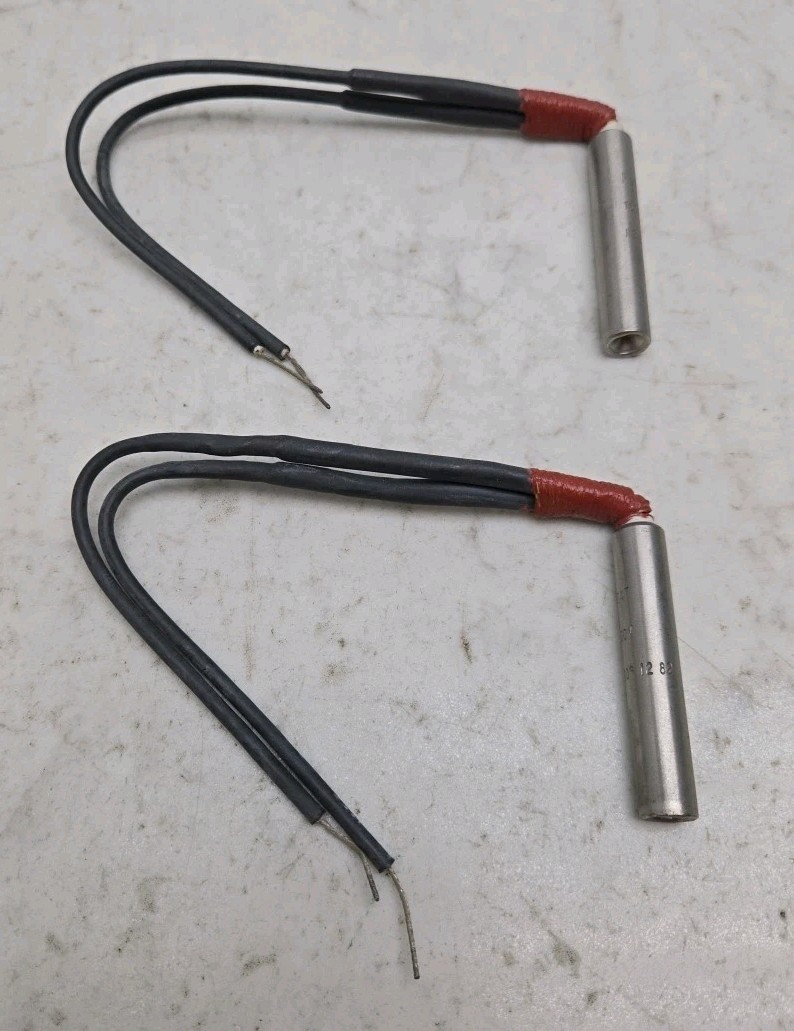 2 Pack Fast Heat H22AS90° 1282 Cartridge Heater 120V 150 Watt 2" L 3/8" Dia
