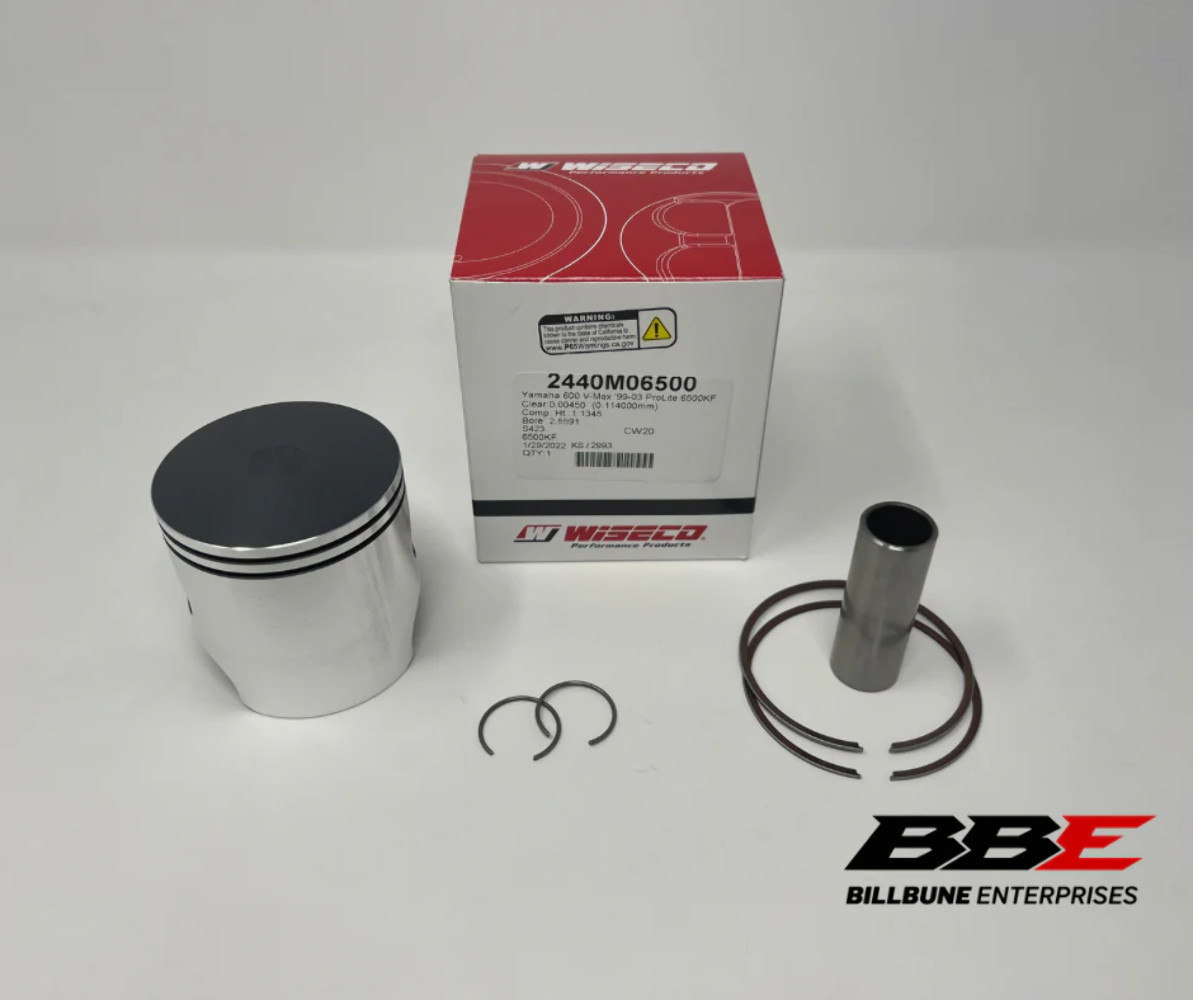 '99-'06 Yamaha Venture 600 Standard / Stock 65.00mm Bore Wiseco Piston Kit V-Max