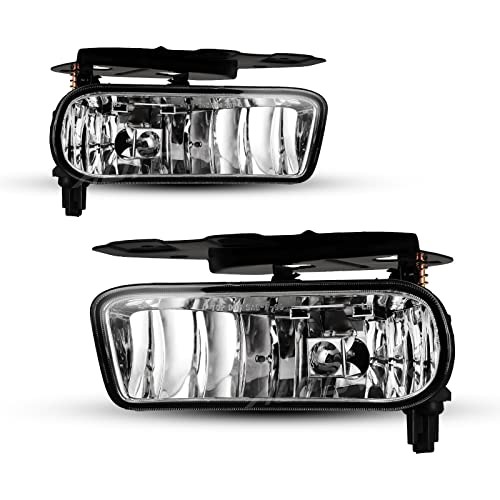 Fog Lights For 2002-2006 Cadillac Escalade, 2003-2005 Cadillac Clear Lens