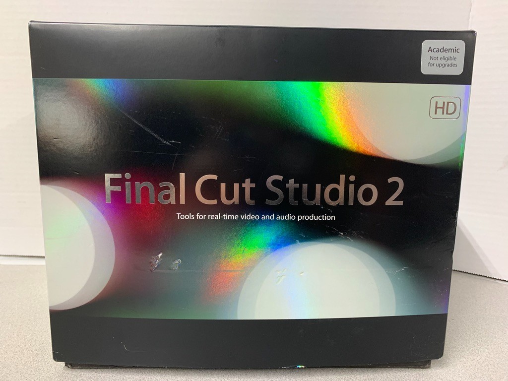 **Final Cut Studio 2 Academic Version Complete Box Set