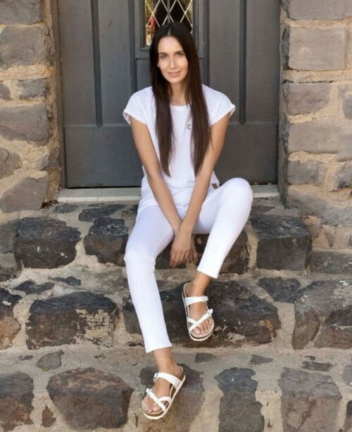 BIRKENSTOCK MAYARI SANDALS WOMEN WHITE BIRKO FLOR STRAPS 1014190 REGULAR WIDTH