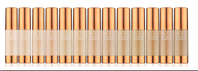 EX1 Cosmetics Invisiwear Liquid Foundation New