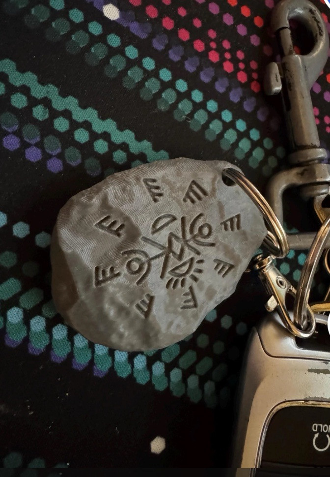 From TV show Talisman keychain
