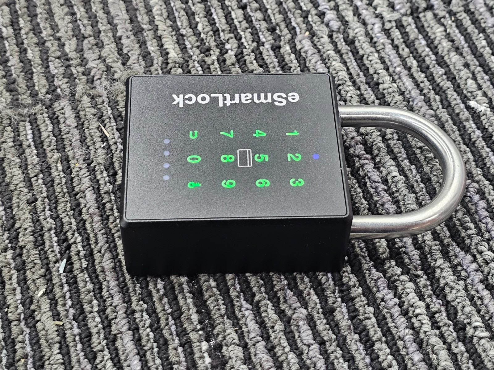 Pothunder Heavy Duty Smart Padlock, Gate Lock Padlock with Key Code and RFID