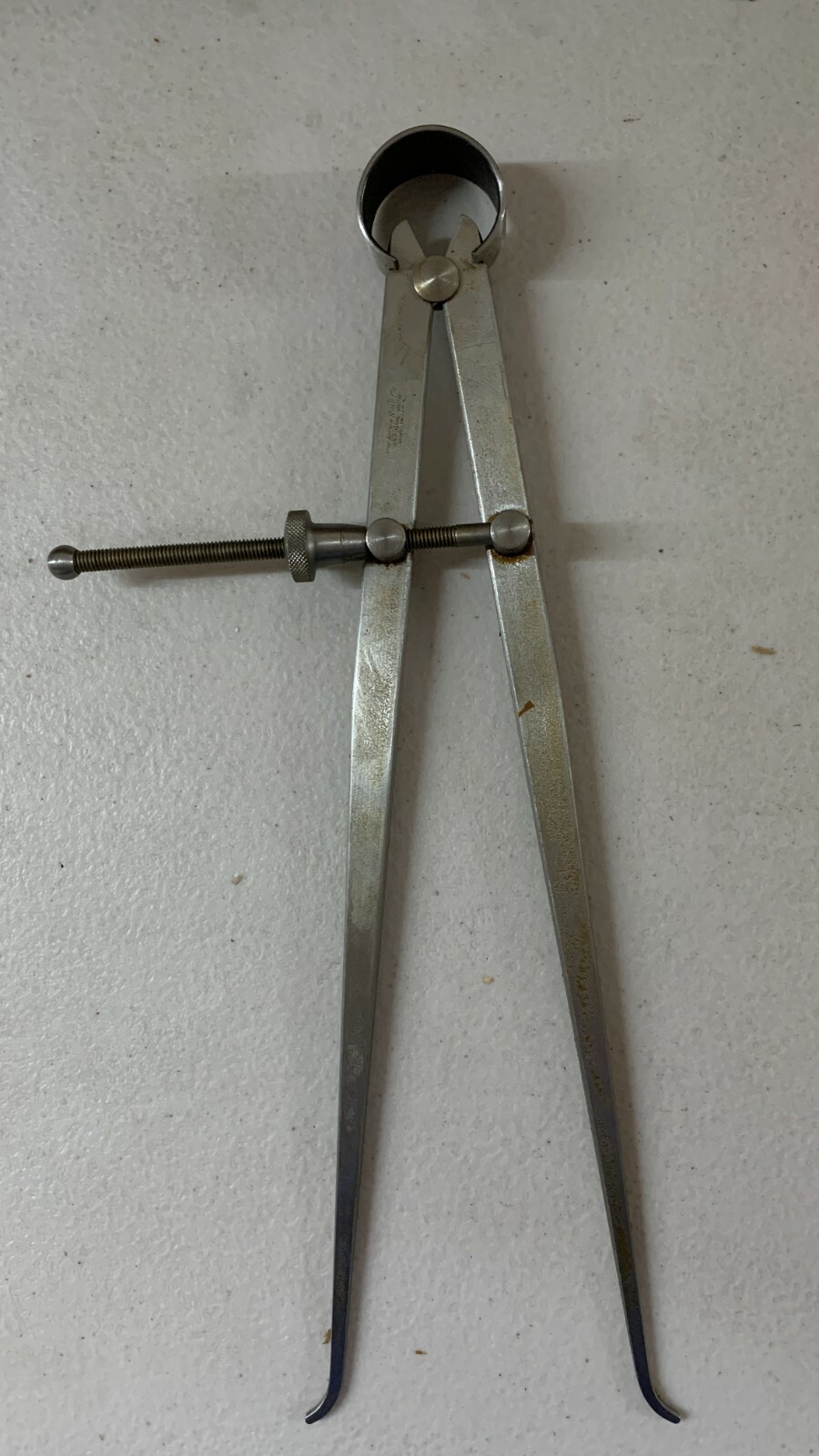 LUFKIN 42-10 INSIDE SPRING CALIPERS WITH SOLID NUT, 10" IN STOCK!!