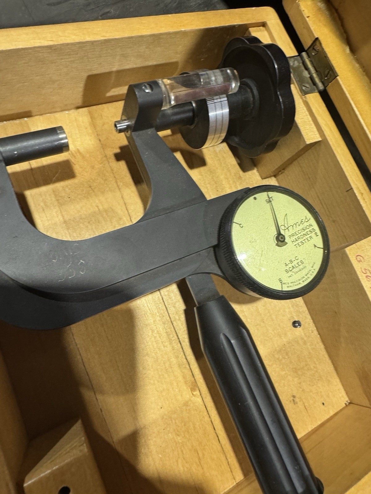 Ames Precision Hardness Tester Model 2 with A-B-C Scales