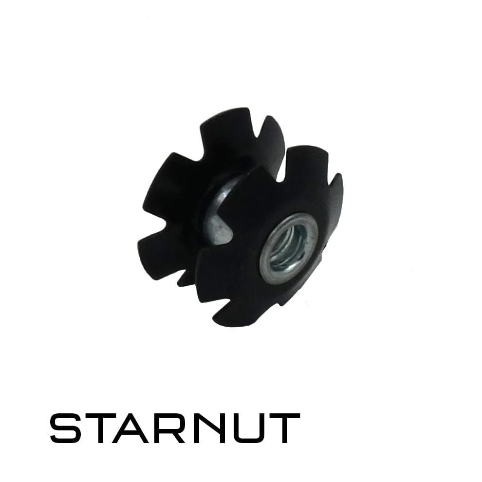 Wolf Tooth Headset StarNut & Replacement Parts | 1-1/8" Steerer with Stainless