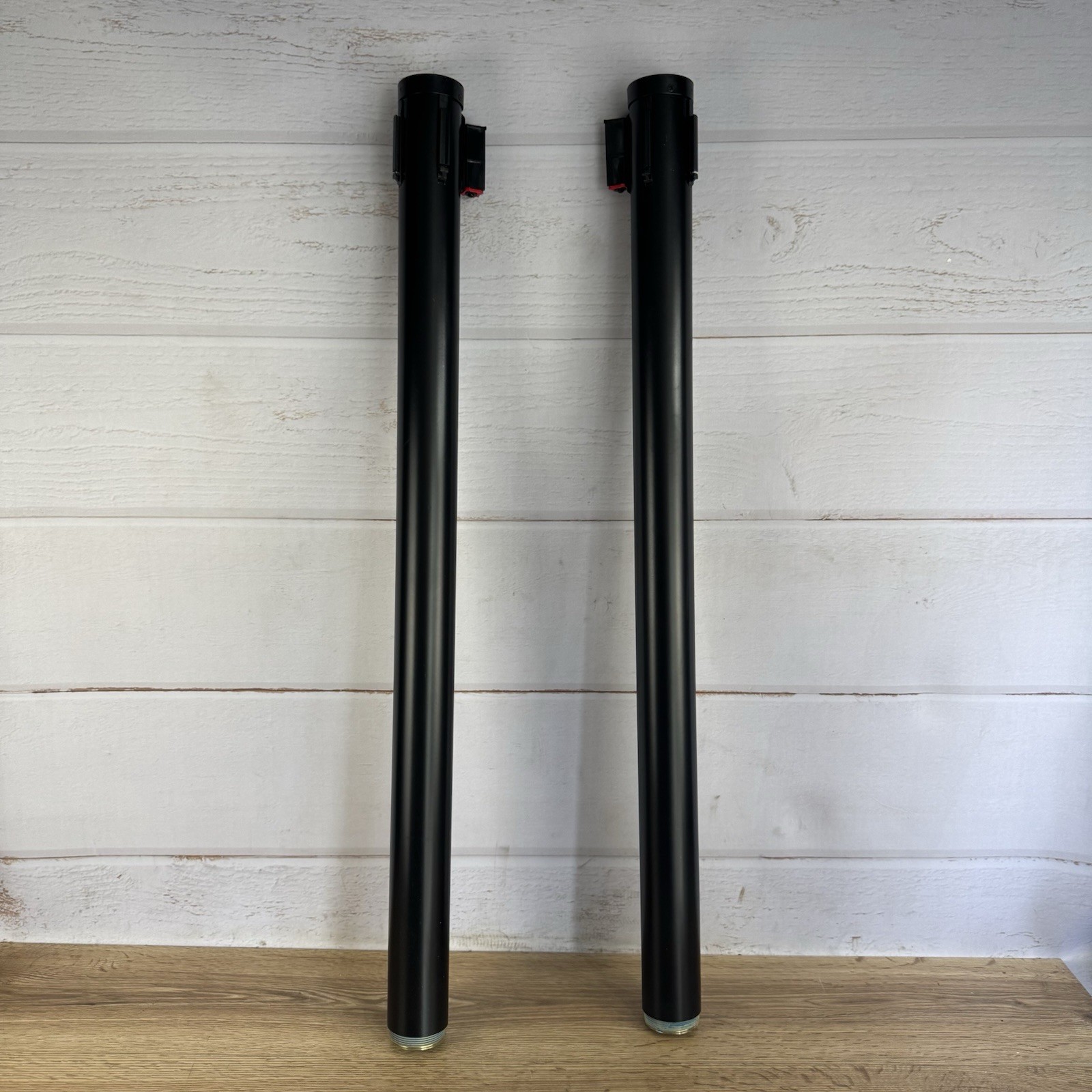 Tatco 11611 40" High Adjusta-Tape Steel Crowd Control Posts Only (2/BX) New