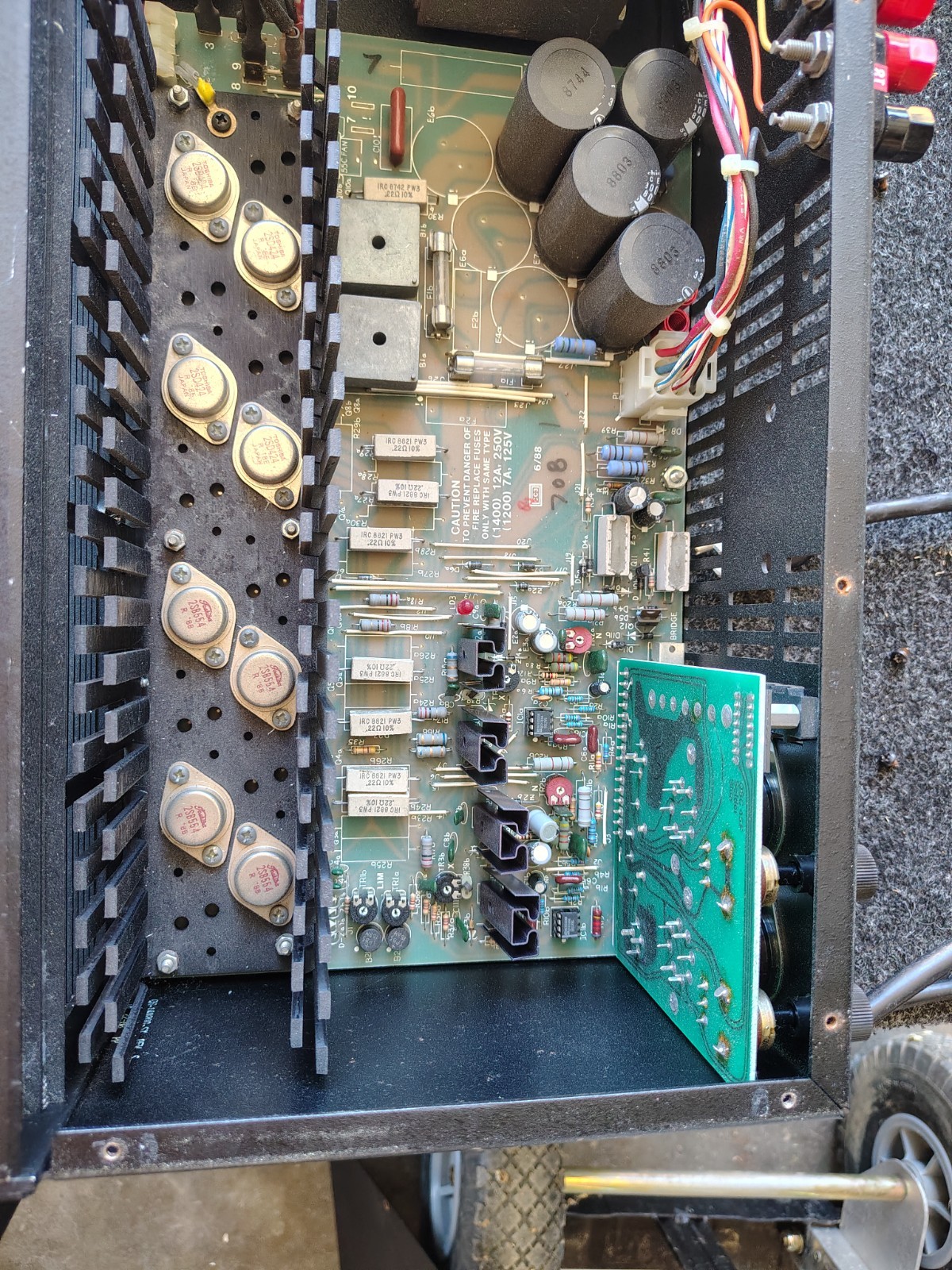 QSC Model 1200 2-Channel Power Amplifier