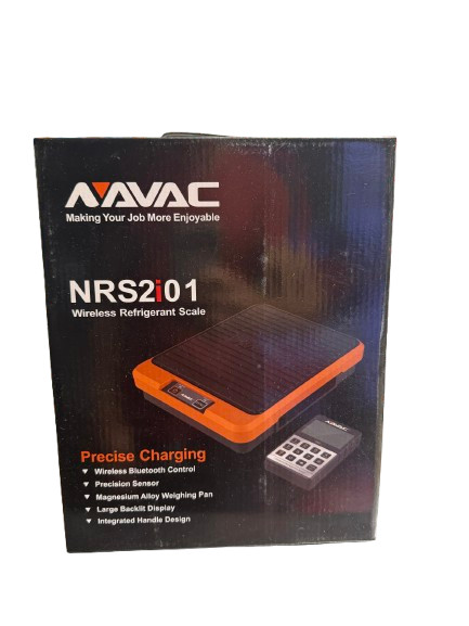 NAVAC NRS2i01 Wireless Refrigerant Scale Bluetooth Handheld Display