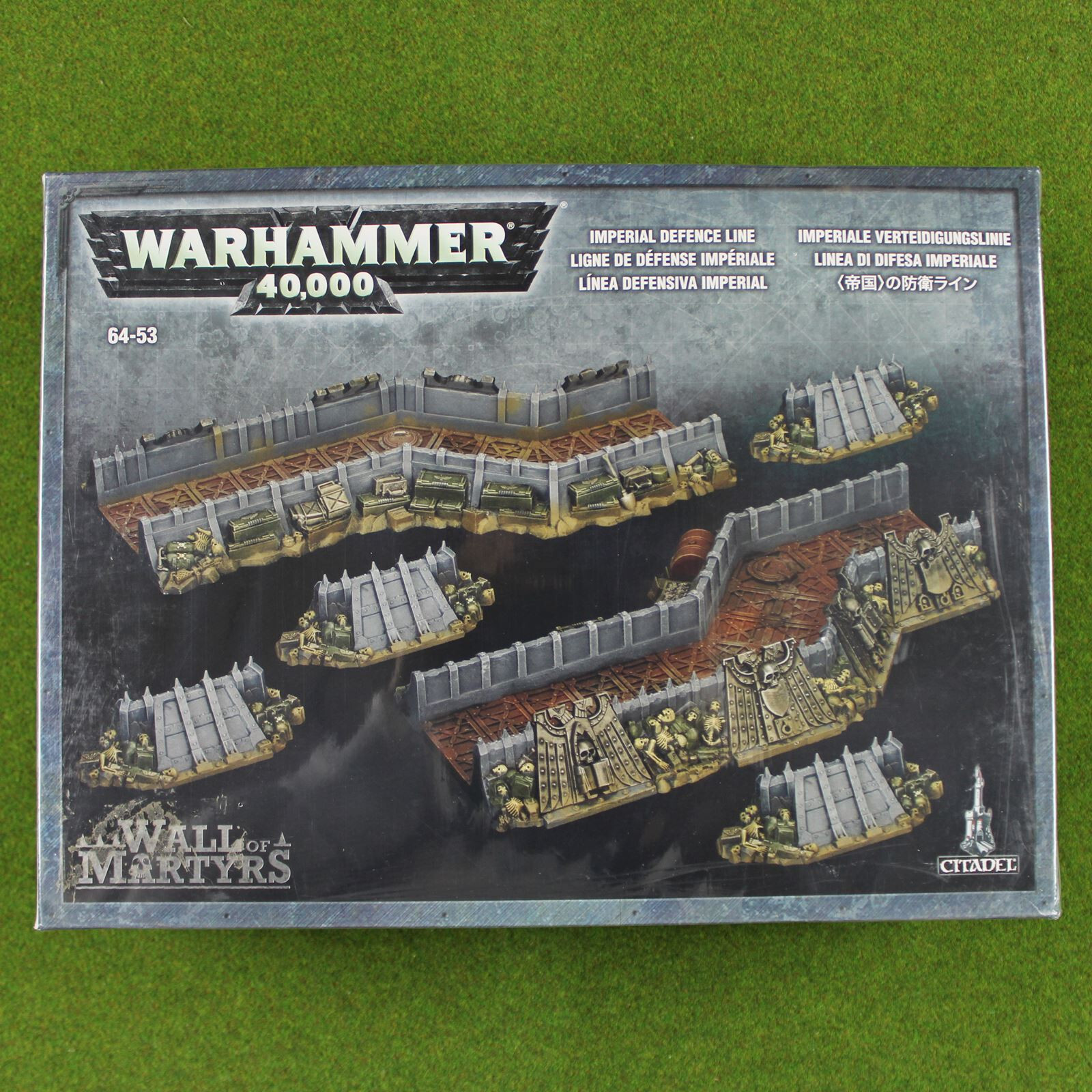 Warhammer 40K Defence Line NIB (Plastic Terrain) Games Workshop Scenery Defense