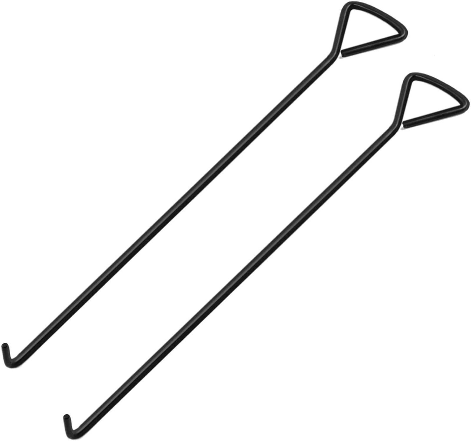 2pcs 80cm (31 inch) Manhole Hook,Manhole Cover Lifter,Heavy Duty Lifting Hook...