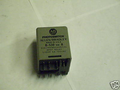 ALLEN BRADLEY 8-530 SER B RELAY 5A/120V NNB