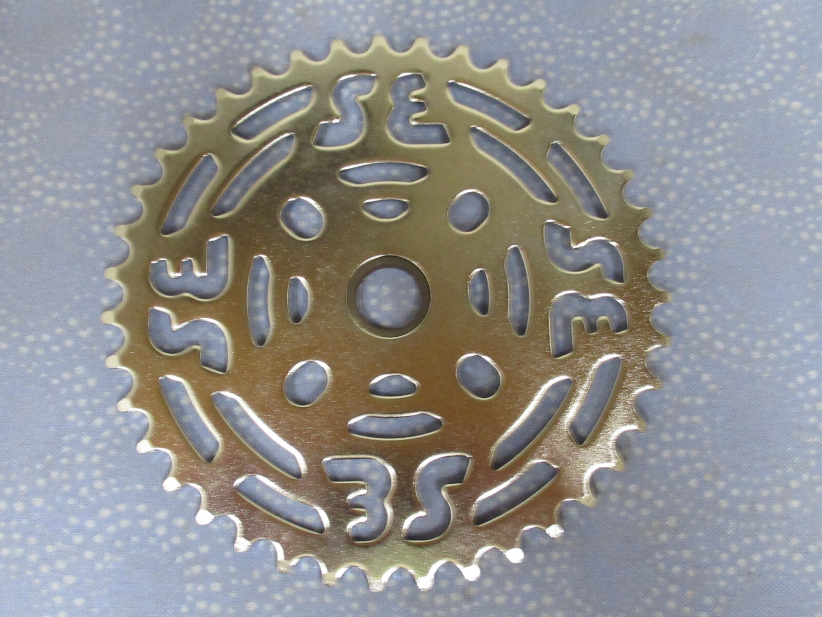 SE Bikes BMX Chainring 39 Tooth with/Adapter 1/8" Steel Chrome - New
