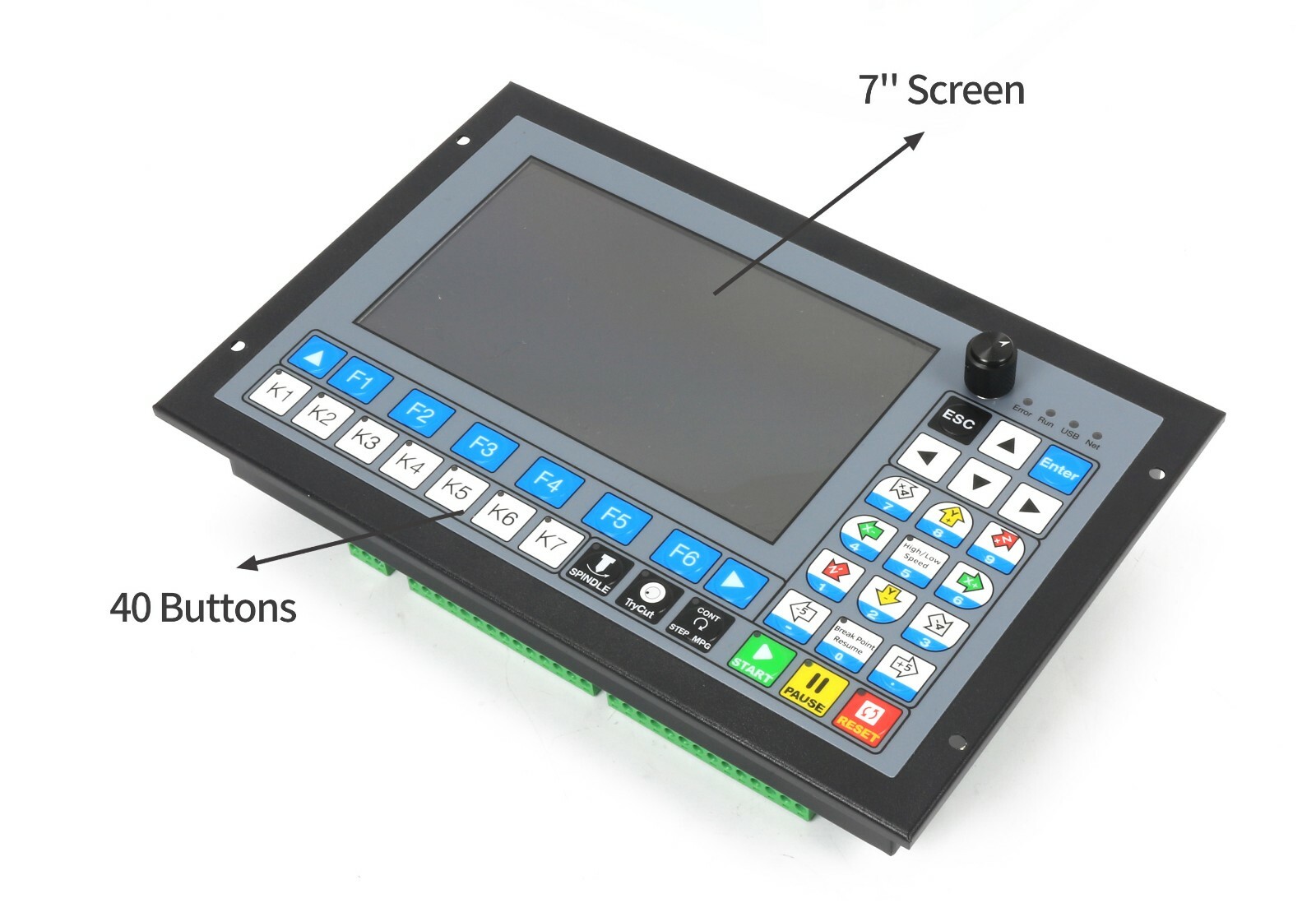 『US』 CNC 5 Axis DDCS Expert Stepper Motor Controller Offline Stand-alone System