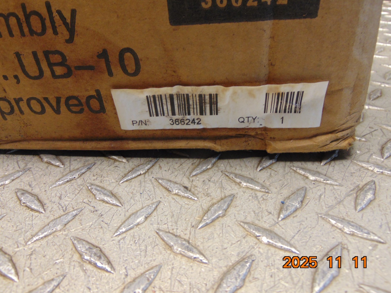 KIDDE 5T909 BRACKET ASSEMBLY 366242