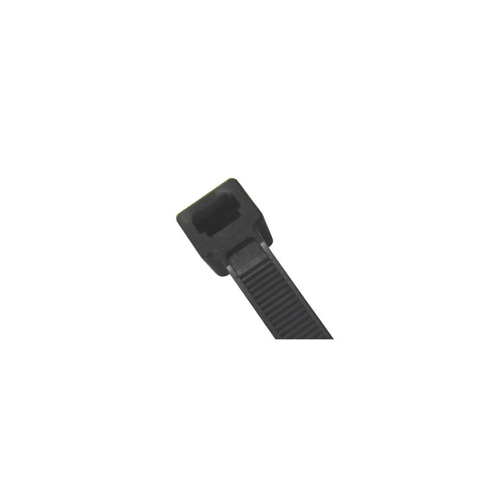 POWER FIRST 36J150 Cable Tie,7.9 in,Black,PK100 36J150
