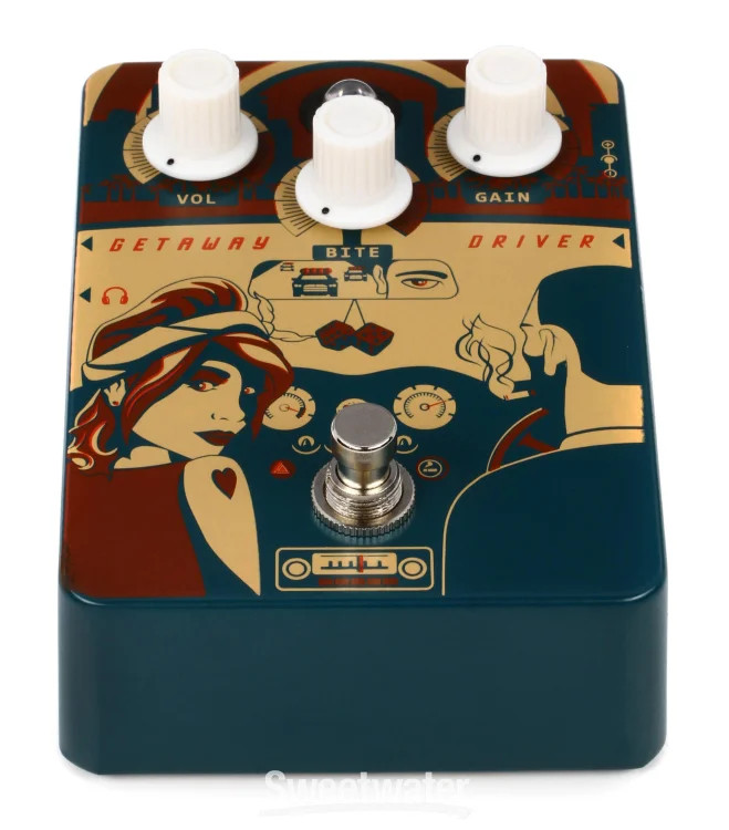 Orange Getaway Driver Overdrive Pedal