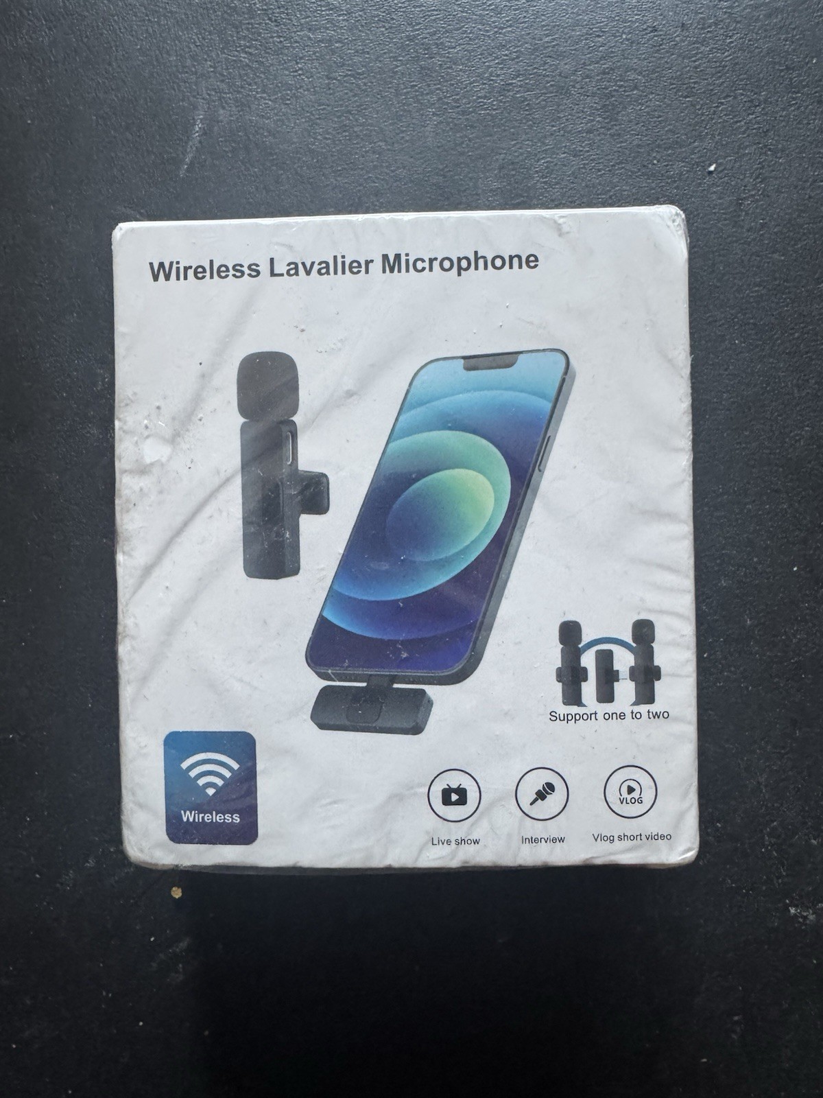 New Wireless Clip On Microphone