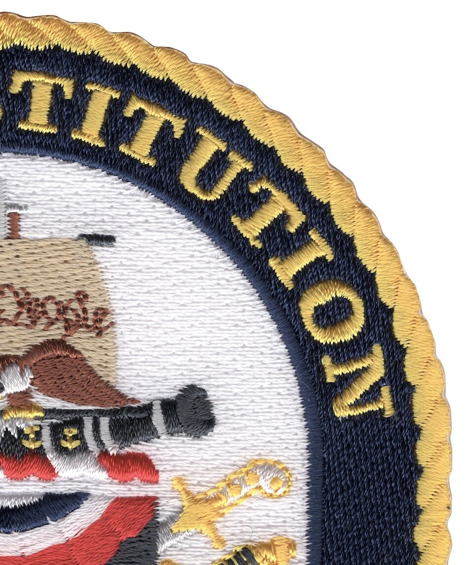 USS Constitution Old Ironsides Patch