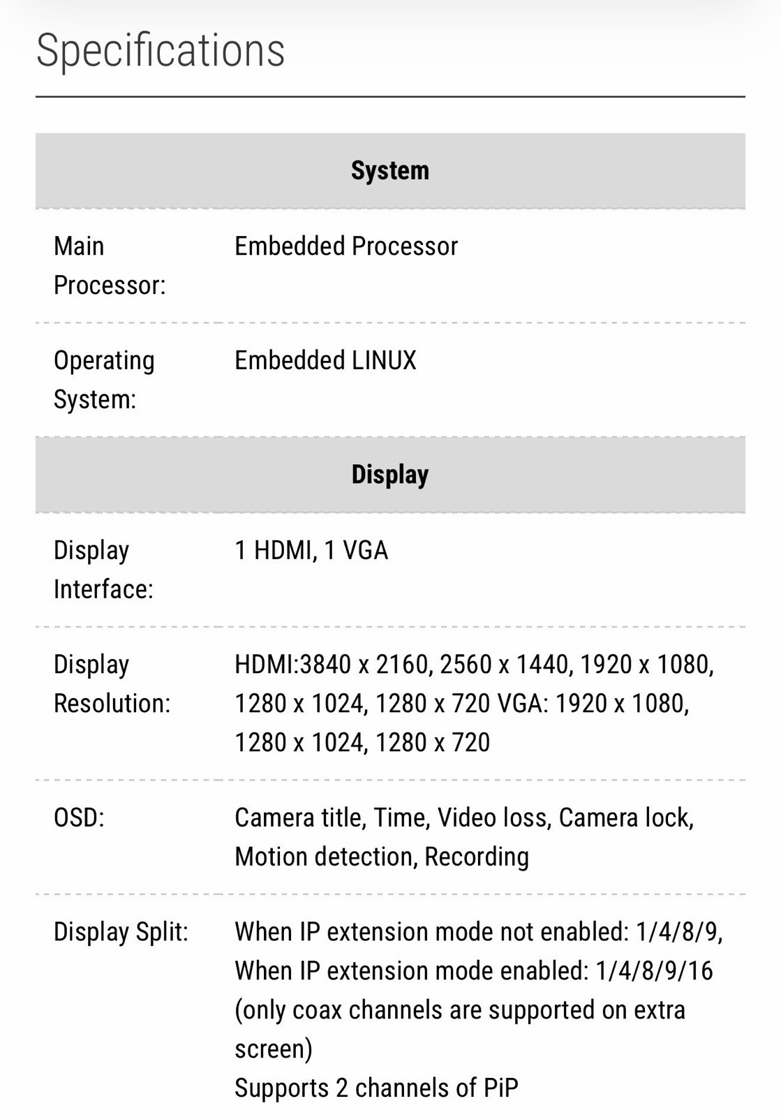 IC Realtime HDVR-MX0808-1U4K-AI1 Seagate 4TB