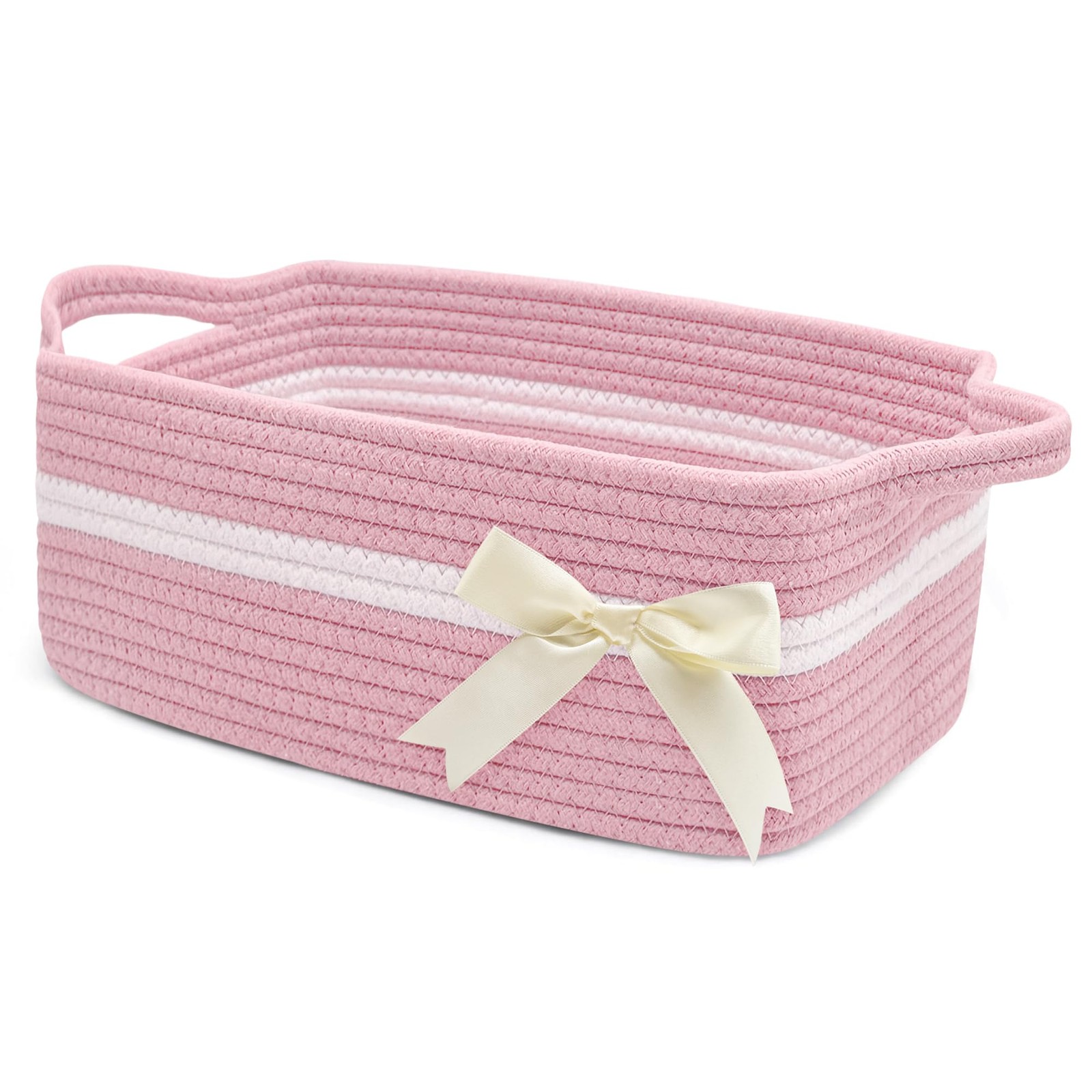 BYLSSNUK Gift Baskets Empty for Girl, Storage Basket for Gifting Small Woven ...