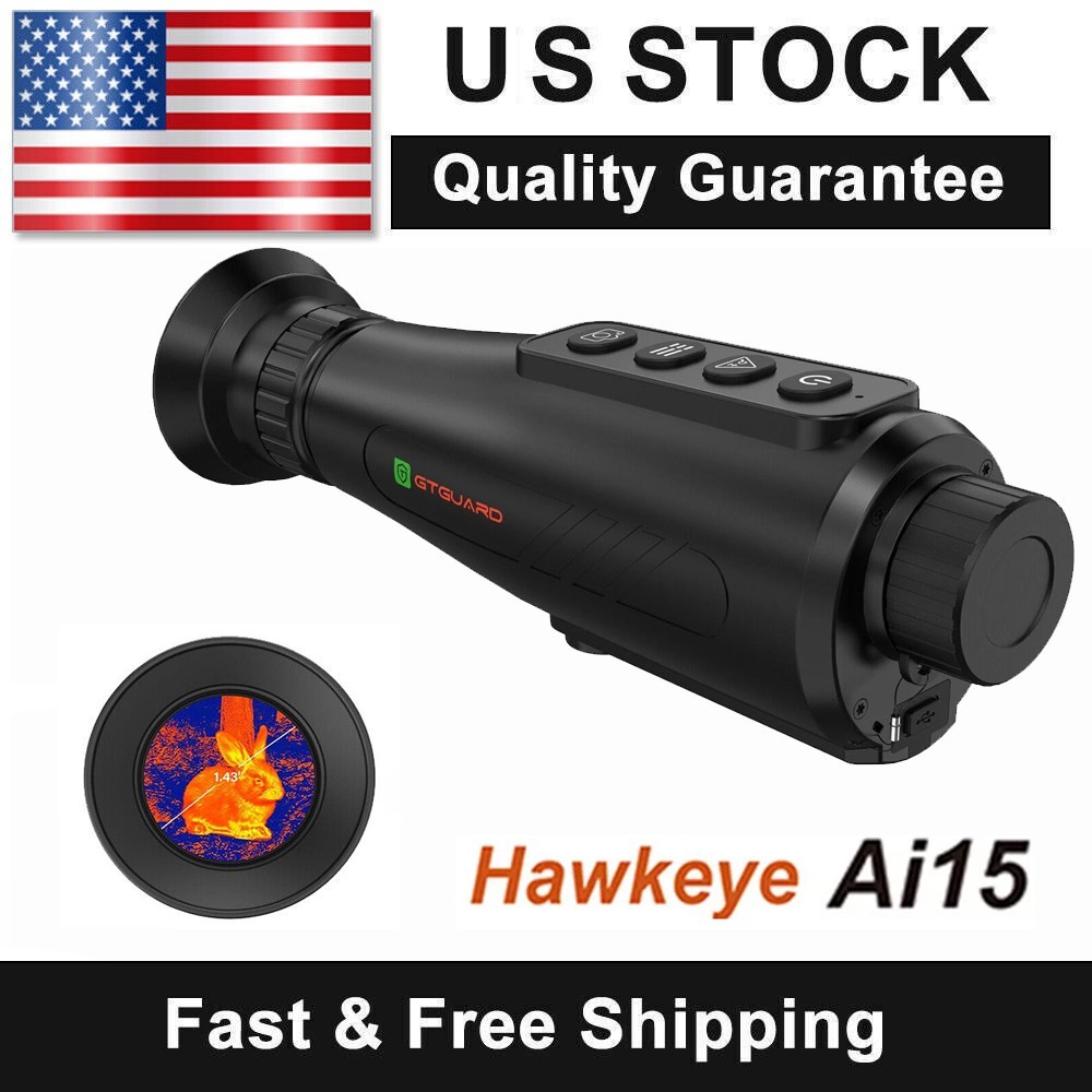 Thermal Monocular AI 384*288 (50 Hz) Handheld Thermal Imaging Camera for Hunting