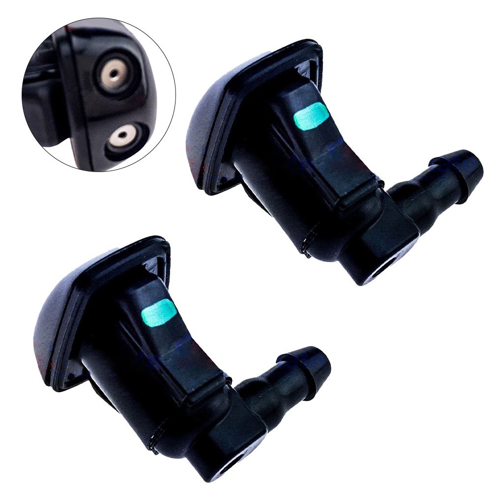 Windshield Spray Nozzle Easy Installation Plastic Material For 80 Series HZJ