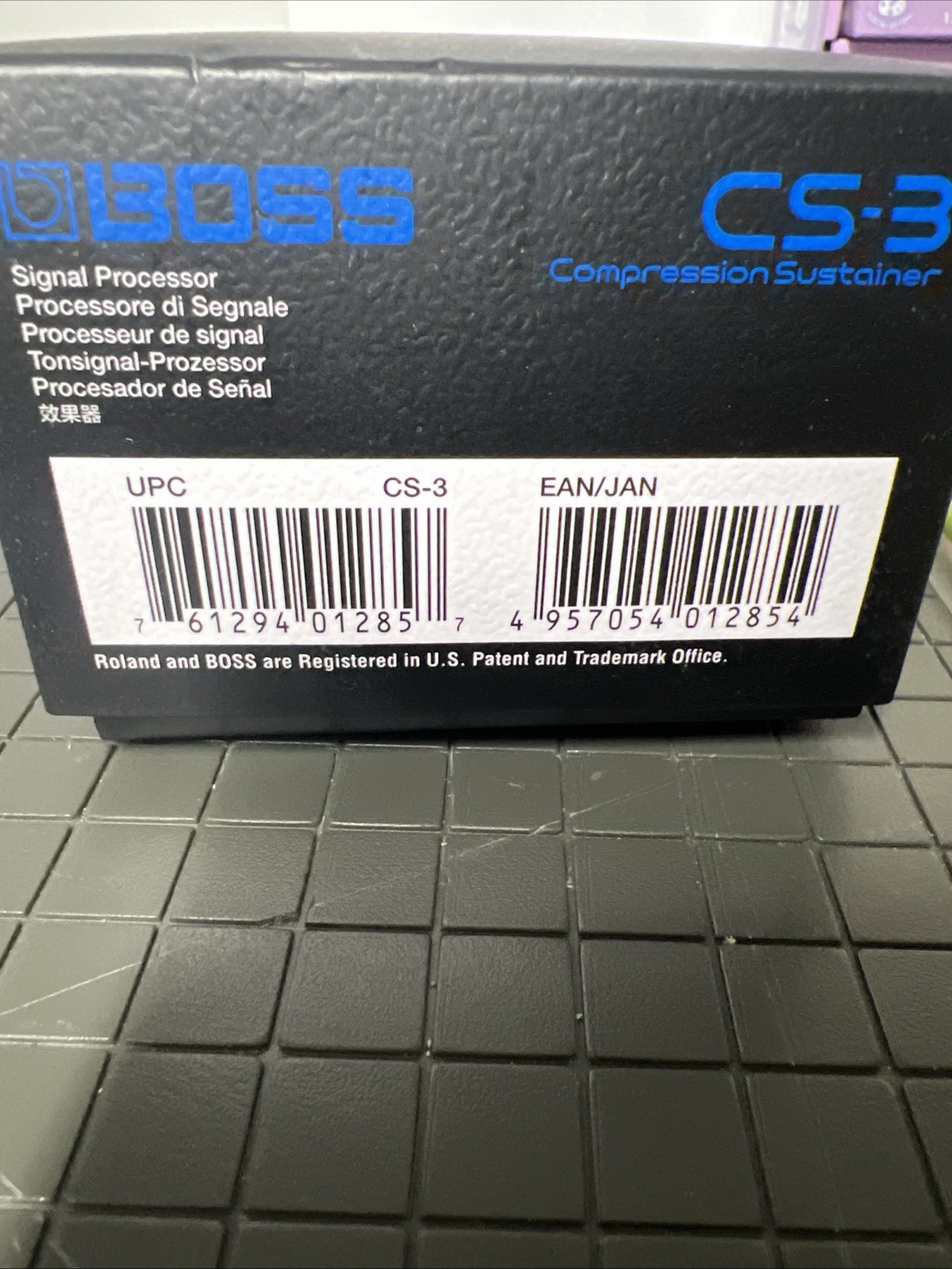 Boss CS-3 Compressor Guitar Effect Pedal