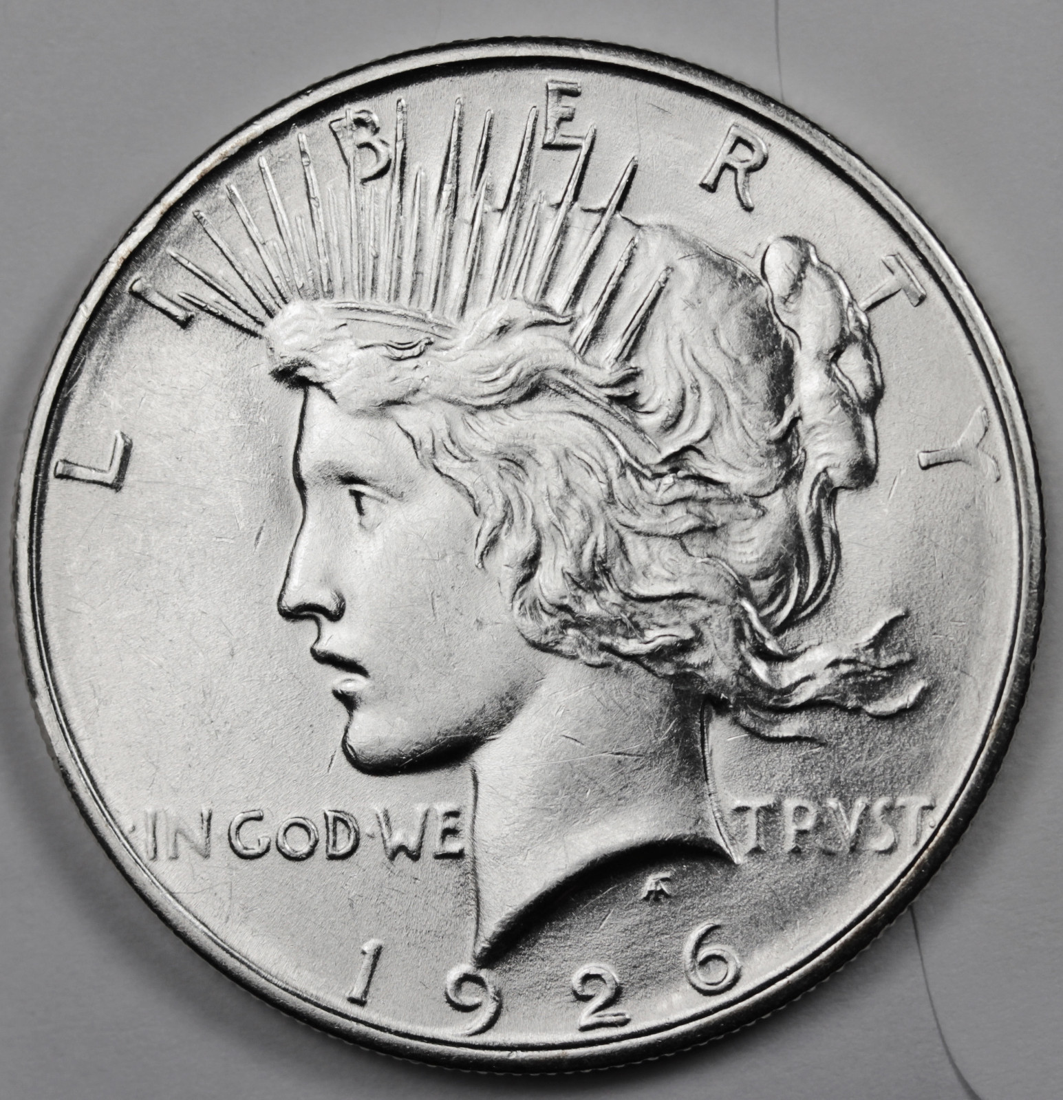 1926-d Peace Silver Dollar.  B.U. (Inventory A)