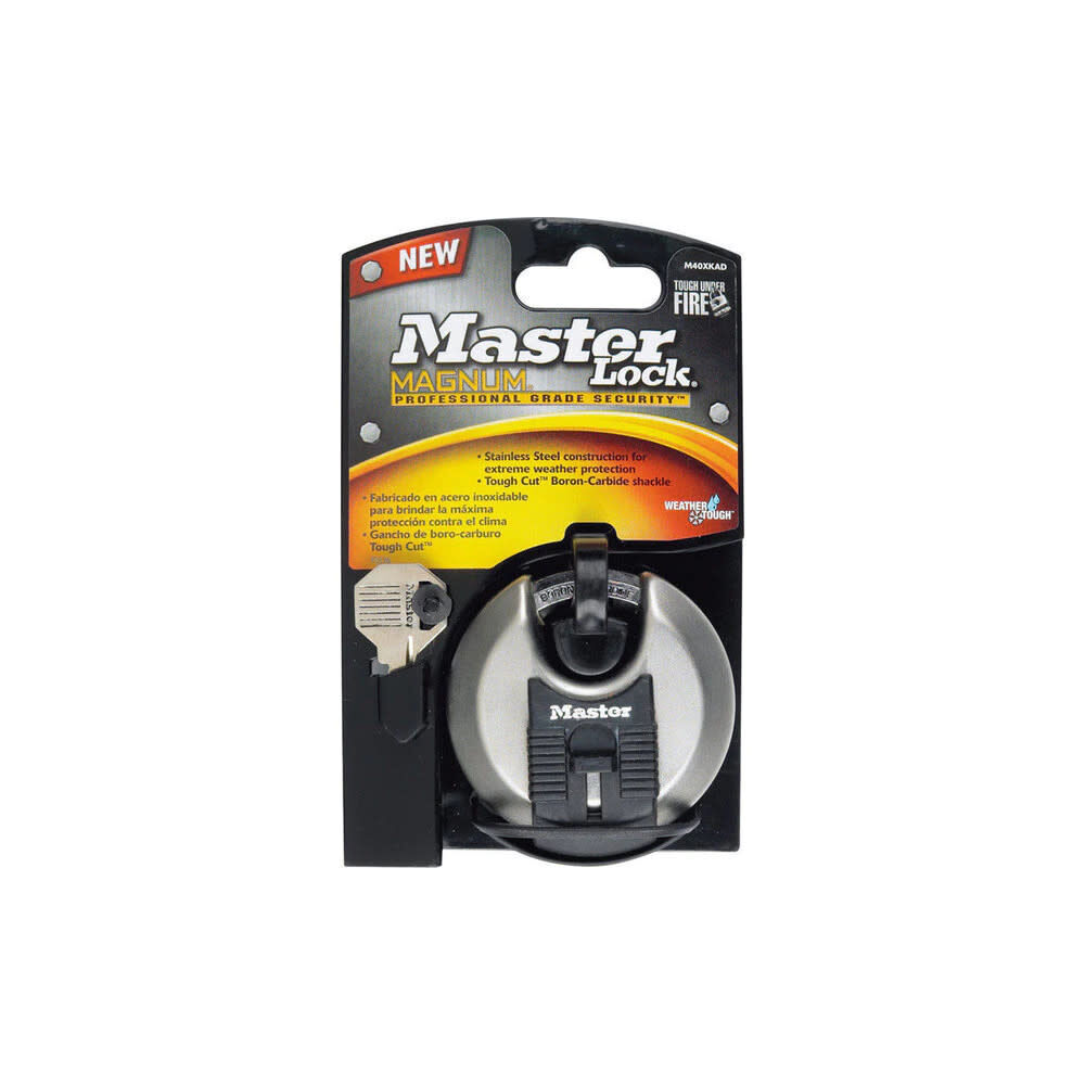Master Lock Padlock 2 3/4In Steel Keyed Alike Disk