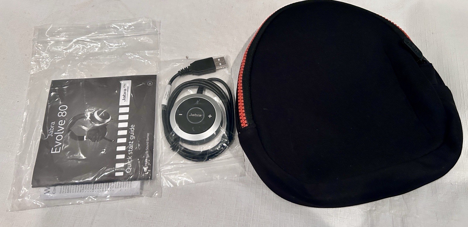 Jabra Evolve Link Evolve 80 Controller USB-A, Manual,Case. **no Headphones**