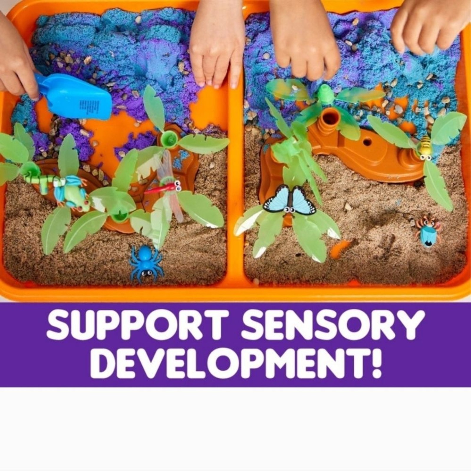 Made By Me - Color Changing Sensory Bins (Rainforest)