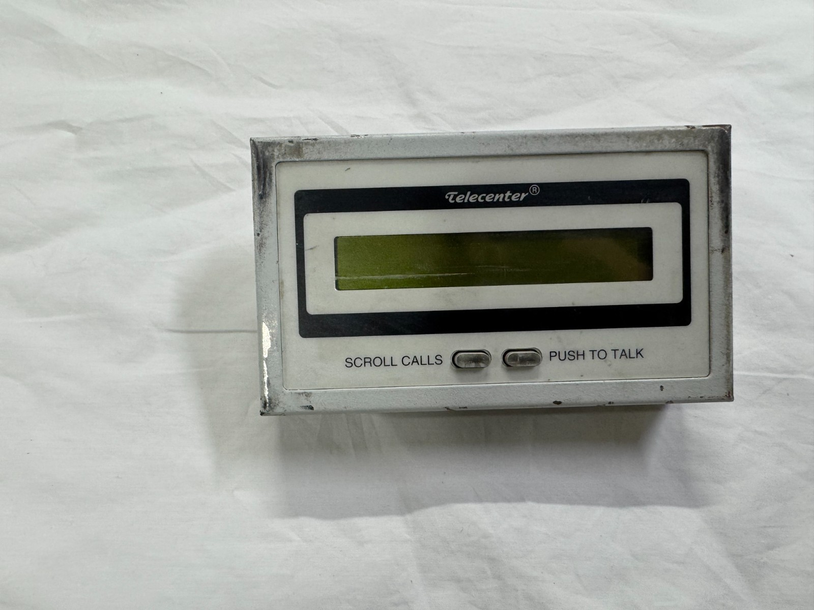Rauland Borg ICSDTD Telecenter Intercom Desk Module P8 - USED