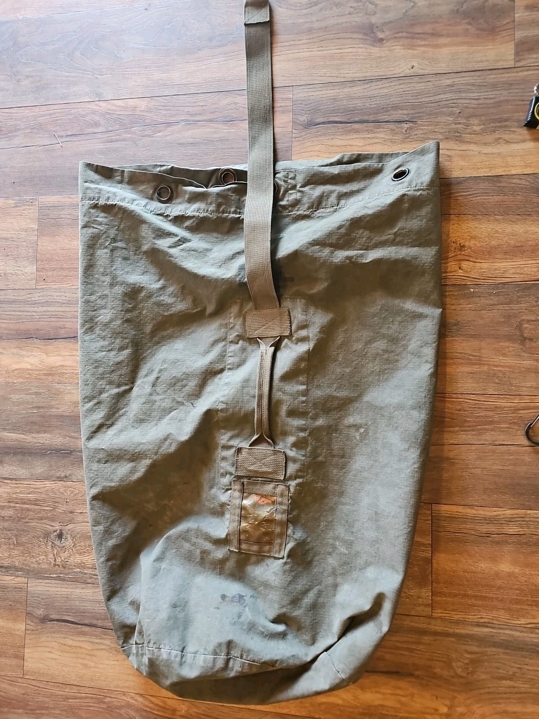 US Military Army Duffle Duffel Bag  OD Green, Nylon, Top Load