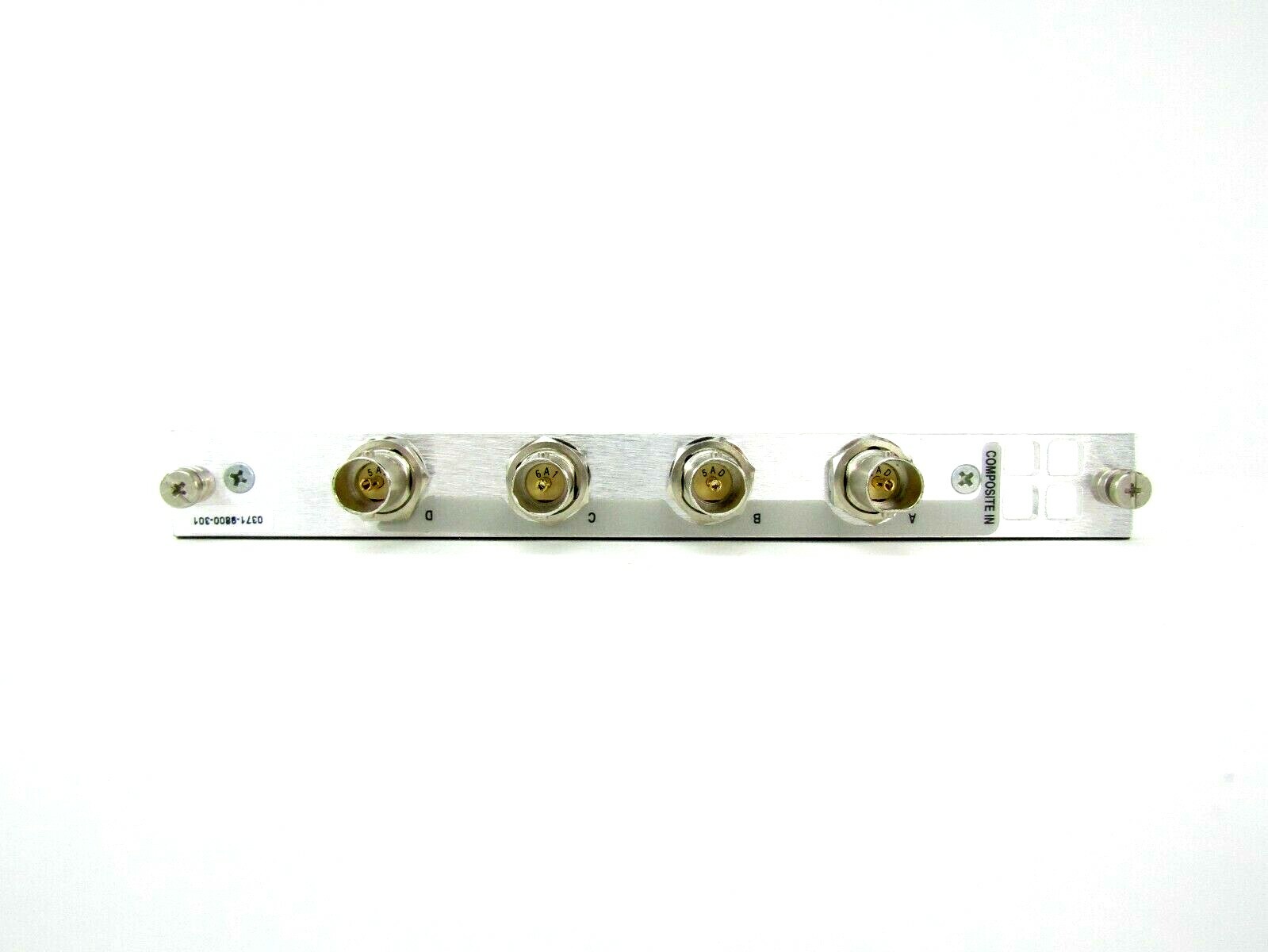Miranda MWR-4B BNC/SVIDEO Rear Module