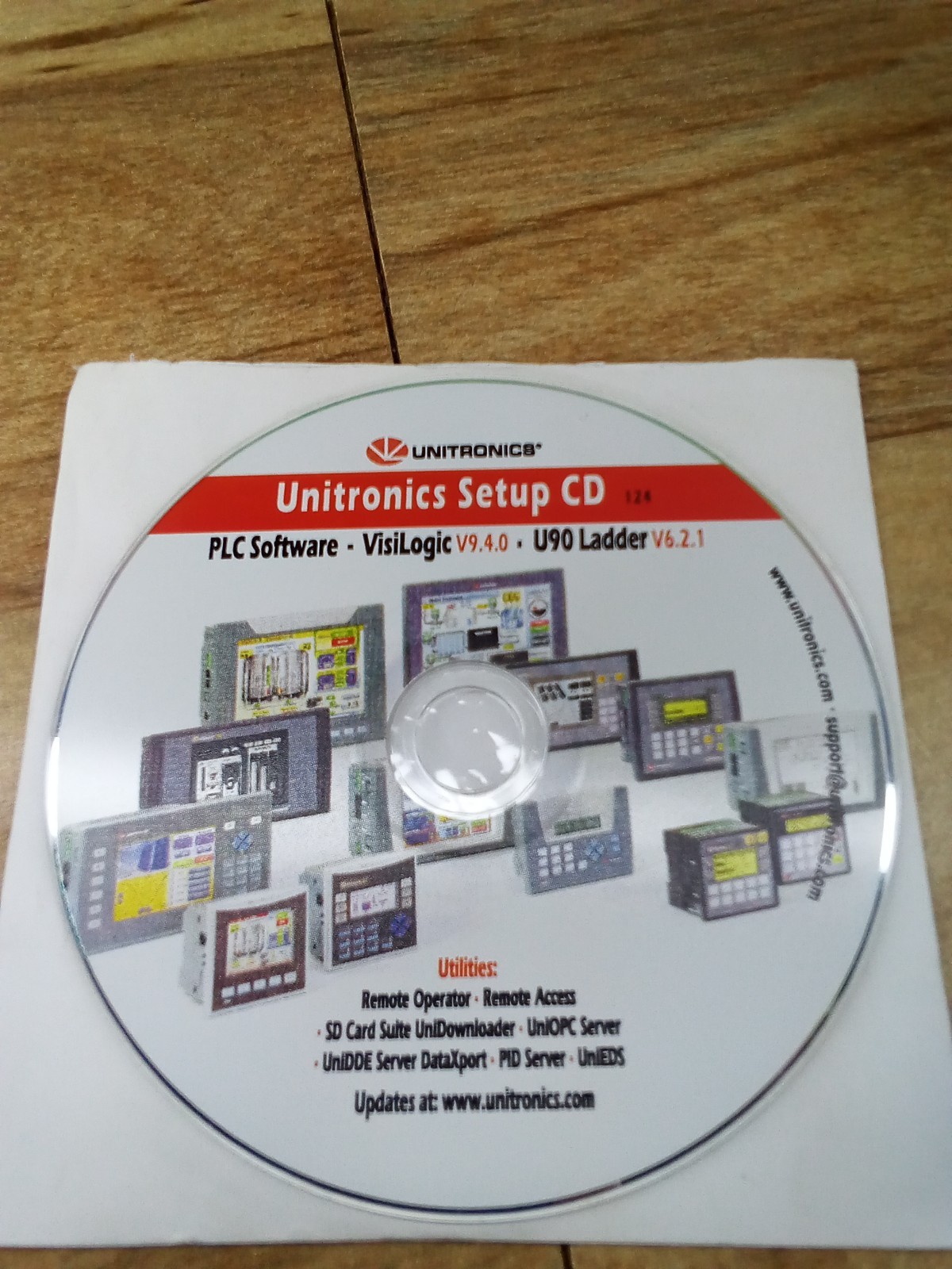 Unitronics Set Up CD VisiLogic V9. 4.0 U90 Ladder V6. 2.1