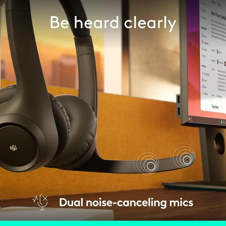 Logitech Zone 305 Business Wireless Bluetooth Headset for Microsoft Teams PC MAC