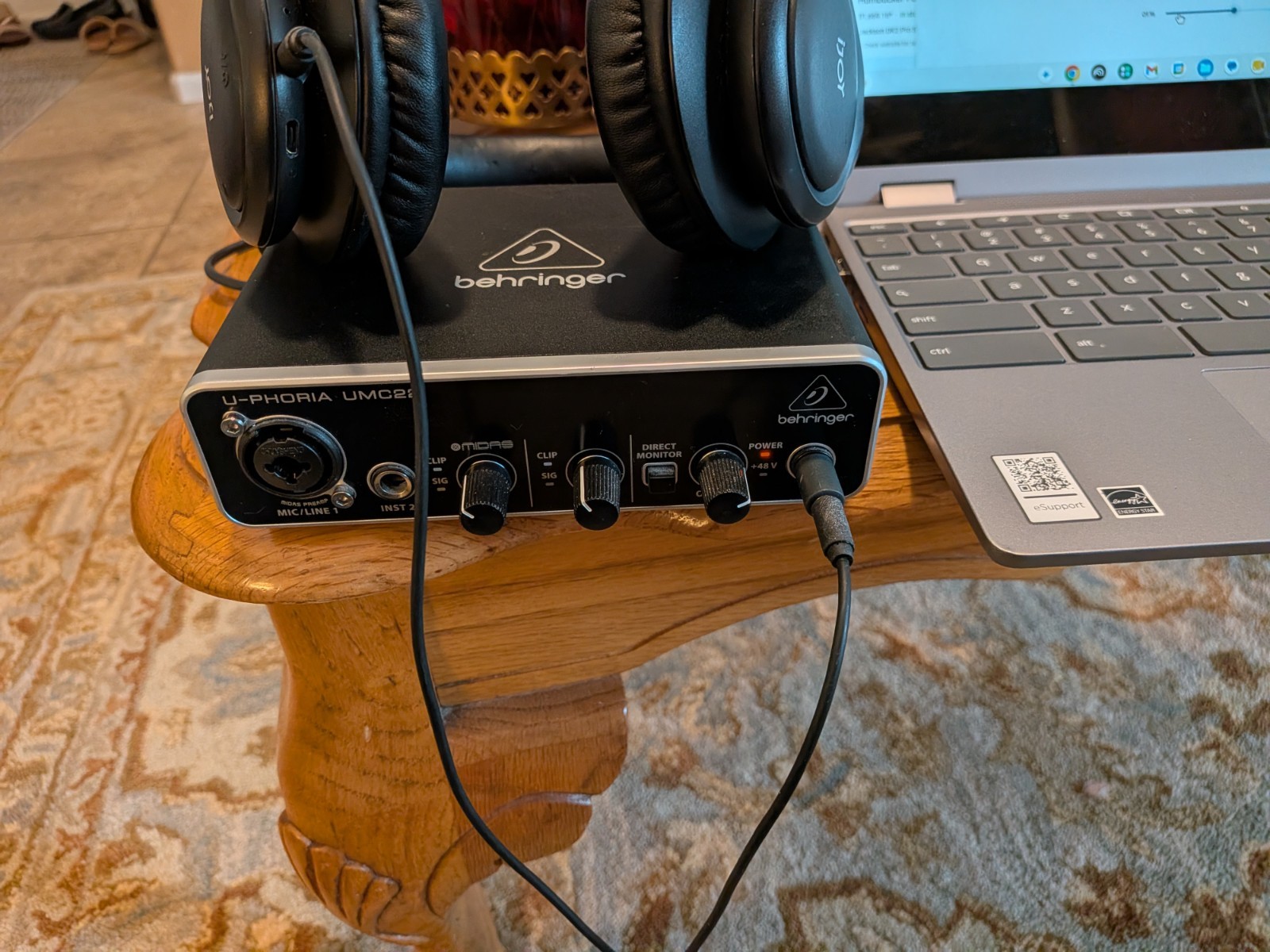 Behringer U-Phoria UMC22 USB Audio Interface - New / Open Box